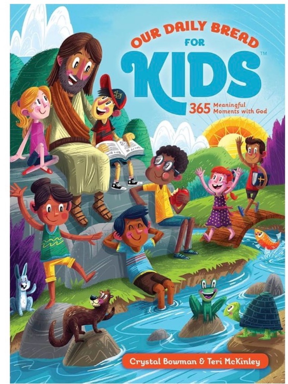 Our Daily Bread for Kids - Colorful Illustrated Devotional (Blue)